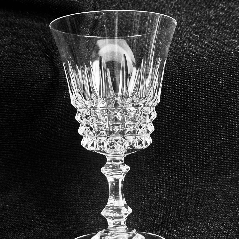Set of 4 Crystal Cordial Glasses Cut Glass Stemware Barware - Picture 8 of 10